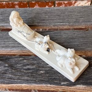 Stone Eskimo dog sled